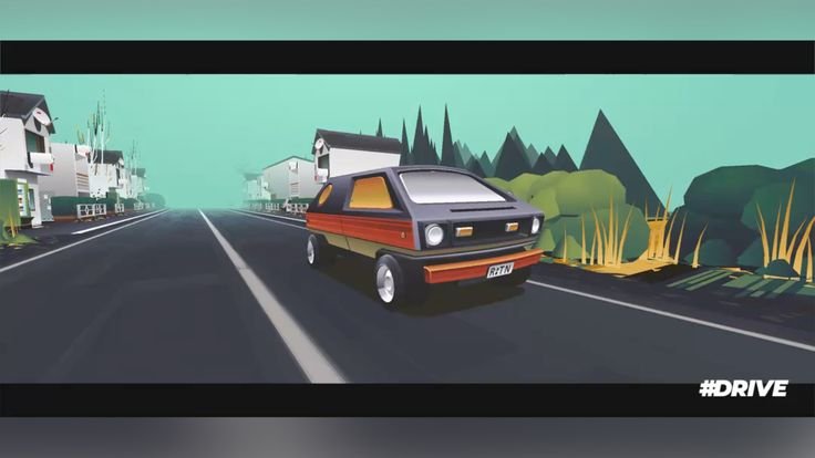 Slow Roads driving games,